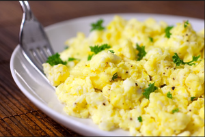 Cheesy Scrambled Egg